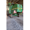John Deere 1055 cu header de 3m65 si carucior, culegator de porumb, echipament floare